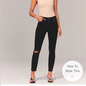 Abercrombie & Fitch High Rise Skinny